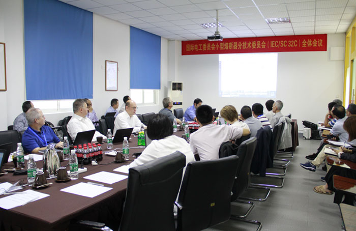 我司參加國際電工委員會小型熔斷器分技術委員會（SAC/TC340/SC3）全體會議
